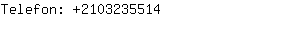Telefon: 210323551430210322....