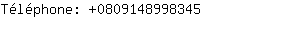 Tlphone: 080914899....