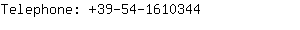 Telephone: 39-54-161....