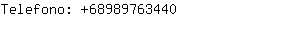 Telefono: 6898976....