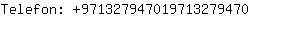 Telefon: 97132794701971327....