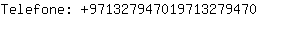 Telefone: 97132794701971327....