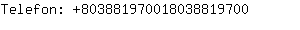 Telefon: 80388197001803881....