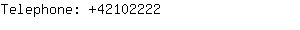 Telephone: 4210....