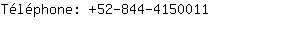 Tlphone: 52-844-415....