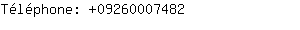Tlphone: 0926000....
