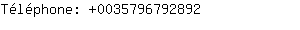 Tlphone: 003579679....