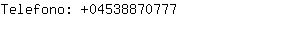 Telefono: 0453887....