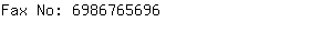 Fax No: 698676....