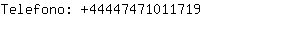 Telefono: 4444747101....