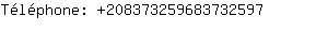 Tlphone: 20837325968373....