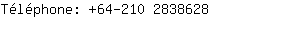 Téléphone: 64-210 283....