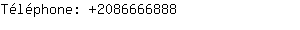 Téléphone: 208666....
