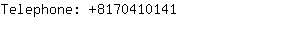Telephone: 817041....