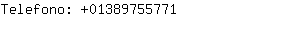 Telefono: 0138975....