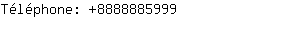 Téléphone: 888888....