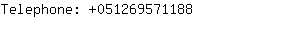 Telephone: 05126957....