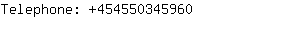 Telephone: 45455034....