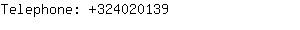 Telephone: 32402....