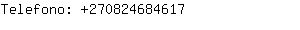 Telefono: 27082468....