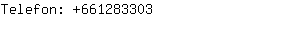 Telefon: 66128....