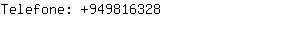 Telefone: 94981....