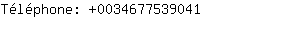 Tlphone: 003467753....