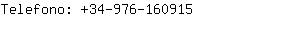 Telefono: 34-976-16....