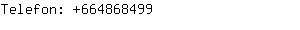 Telefon: 66486....