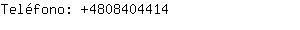 Teléfono: 480840....