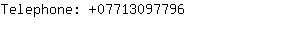Telephone: 0771309....