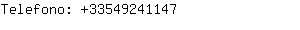 Telefono: 3354924....