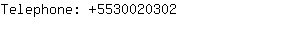 Telephone: 553002....