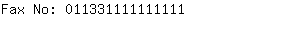 Fax No: 01133111111....