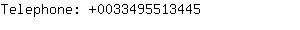 Telephone: 003349551....