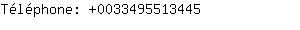 Tlphone: 003349551....