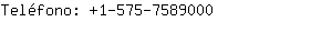Teléfono: 1-575-758....