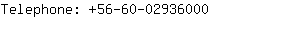 Telephone: 56-60-0293....