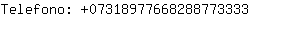Telefono: 0731897766828877....