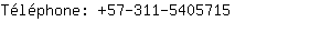 Tlphone: 57-311-540....