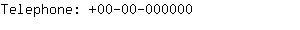 Telephone: 00-00-00....