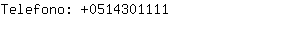 Telefono: 051430....