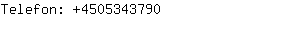 Telefon: 450534....