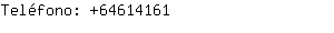 Teléfono: 6461....