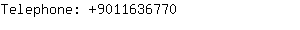 Telephone: 901163....