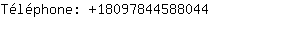 Téléphone: 1809784458....