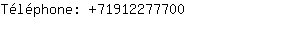 Téléphone: 7191227....