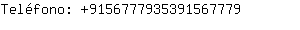 Telfono: 915677793539156....