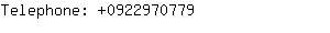 Telephone: 092297....