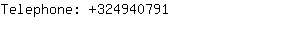 Telephone: 32494....